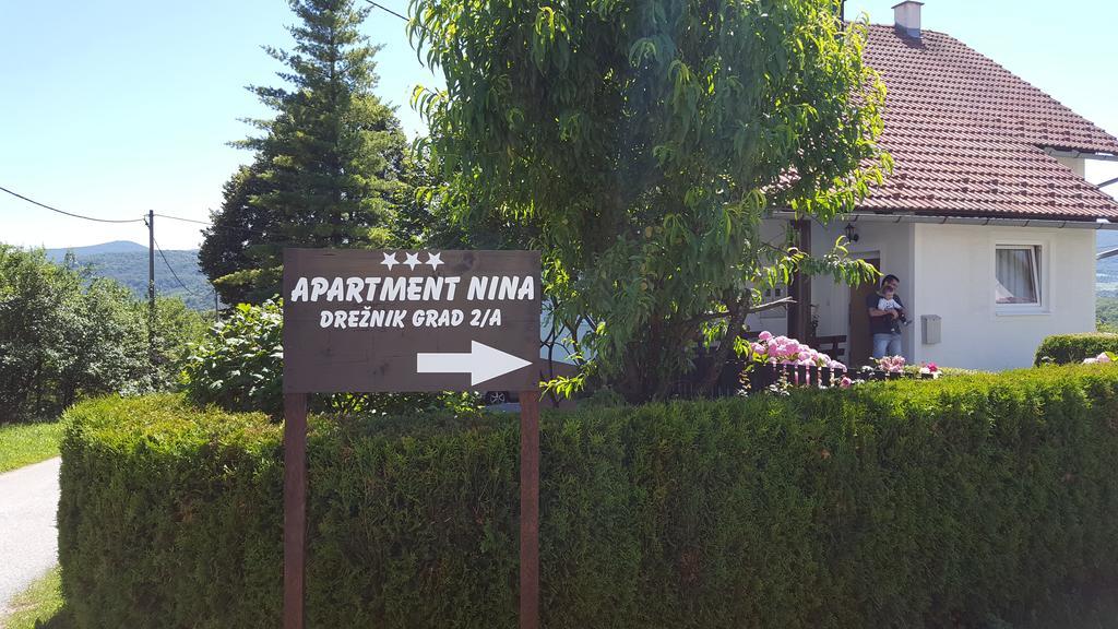Apartment Nina Drežnik Grad Exteriér fotografie